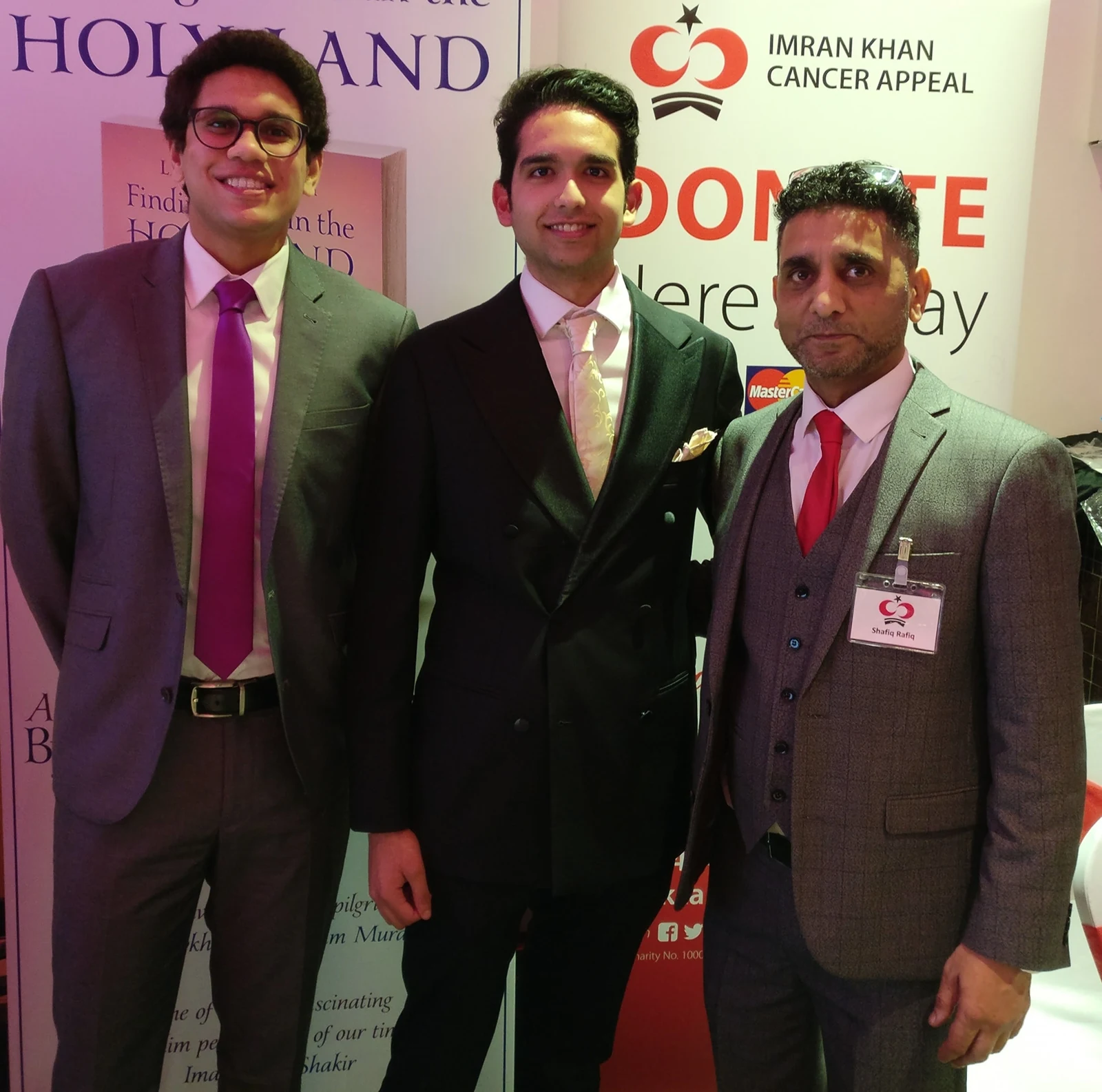Nometa Foundation representatives meeting at a London conference